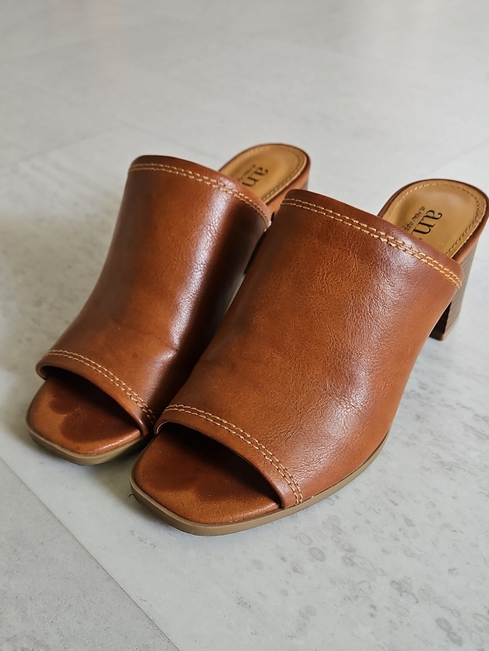 a.n.a slip on mules